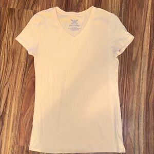 3 for $25 Faded Glory Solid V-Neck Tee Pastel Orange